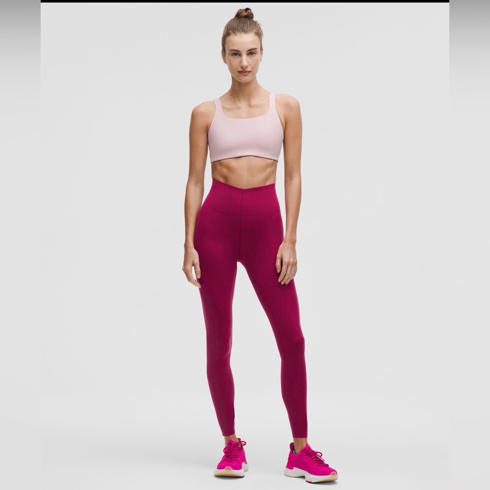Lululemon Athletica Magenta Leggings